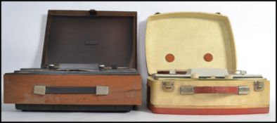 A vintage 20th century reel to reel player by Fidelity - Braemar model together with a vintage