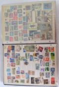 A collection of vintage 20th century stamps from  around the world and Europe, to include Hong