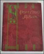 A vintage album containing postcards of film and theatre stars to include Helen Hayes, Robery