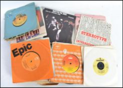 A collection of 1970s and 80s vinyl 45 rpm record singles to include Doctor Bird Sweets for my sweet