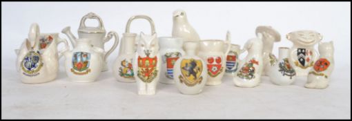 A good group of Goss / crested wares to include Sh