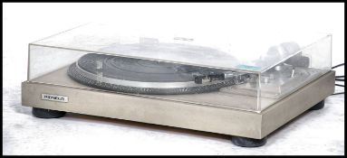 A vintage Pioneer record deck PL516 together with