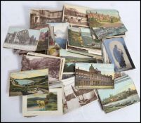 POSTCARDS: A large collection of 1000+ assorted early 20th century / vintage postcards. Mostly
