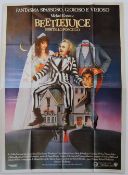 An original 1988 Italian 4 Sheet cinema advertisin