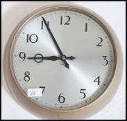 A retro mid century GPO factory / office wall cloc