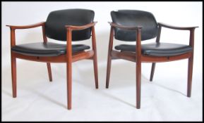 A pair of 1960's Edvard Kindt Larsen and Tove Kind