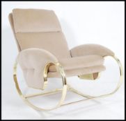 A stunning 1970's Guido Faleschini gilded chrome r