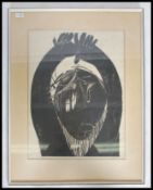 Raymond Andrews ( B-1948) A mid century woodcut pr