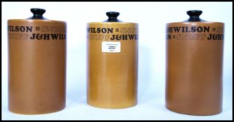 A set of 3 1970's retro 20th century shop advertis