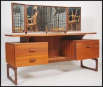 A 1970's teak wood dressing table chest by G-Plan