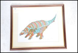 A graffiti urban art print by Bristol Street artis