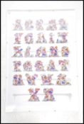 A graffiti urban art print by Bristol Street artis