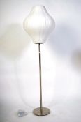 After George Nelson. A floor standing Lotus lamp -