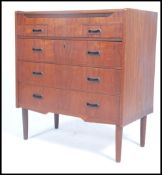 A mid century believed Danish chest of drawers bei