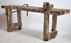 A 19th century original cobblers Industrial chestn