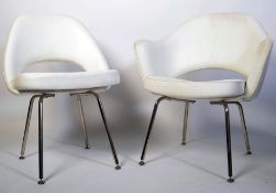 A vintage retro 20th century Danish vinyl upholste