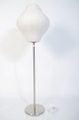 After George Nelson. A floor standing Lotus lamp -