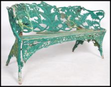 A rare and original 19th  Coalbrookdale 'Fern and