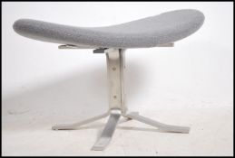 After Poul Volther. A stunning  grey fabric and po