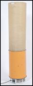 A retro mid century cylidrical floor standing heat