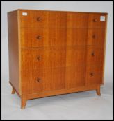 A mid century / retro teak wood chest of drawers b