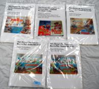 Posters; A collection of 5x UK quad Disney cinema