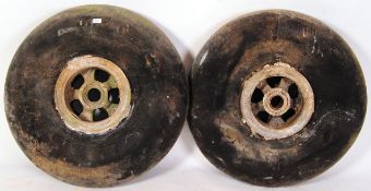RARE WWII SPITFIRE WHEELS