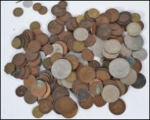 A collection of pre and post decimal coins to incl