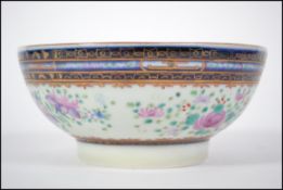 A believed 18th century Chinese famille rose bowl