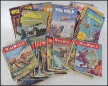 A good collection of vintage Wide World Magazines