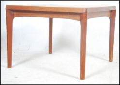 A Danish teak wood retro 20th century coffee table