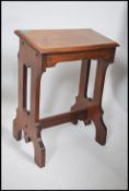 A 20th century Arts and Crafts ecclesiastical oak