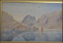 Possibly Charles F Robinson. A 19th century waterc