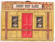 RARE MARX TOYS JOHNNY WEST RANCH