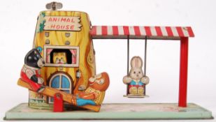 JAPANESE ANIMAL HOUSE TINPLATE