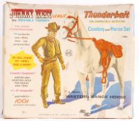 RARE MARX TOYS JOHNNY WEST DOUBLE SET