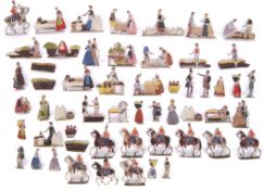 19TH CENTURY LEAD FLAT FIGURES