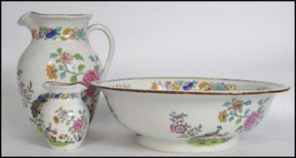 An early 20th century Copeland Spode asiatic desig