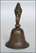 A 19th century ecclesiastical bronze / brass bell,