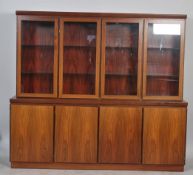 A Danish teak wood sideboard by Skovby, with four