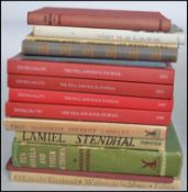 A collection of antique and vintage books. To incl