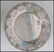 A fantastic 20th century Egyptian silver plate hav