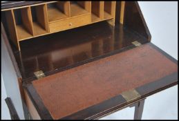 An Edwardian / early 20th century mahogany bureau