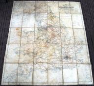 CHARLES CHEFFINS MAP OF RAILWAYS