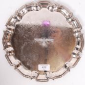 THIRD REICH SILVER PLATE TRAY