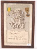 WWI FRENCH MEDAL GROUP