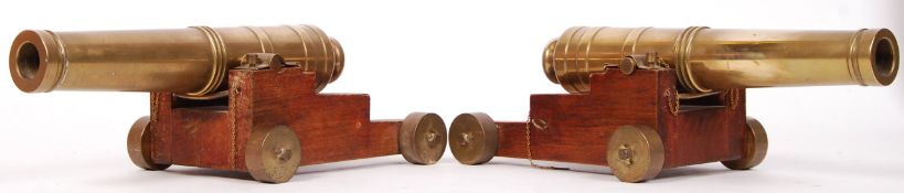 BRASS DESKTOP CANNONS