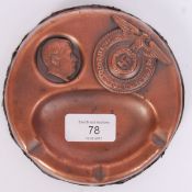 GERMAN COMMEMORATIVE ASHTRAY