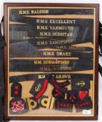 NAVAL UNIFORM CUFF TITLES