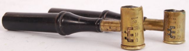 ANTIQUE GUNPOWDER SHOT MEASURES